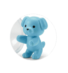 水色の犬猫カプセルトイ（個別スタンプ：6）