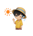 男の子色んな表情スタンプ（個別スタンプ：17）