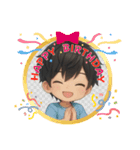 男の子色んな表情スタンプ（個別スタンプ：30）