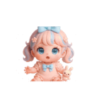 ユメカワちゃん動く（個別スタンプ：3）