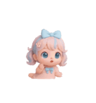 ユメカワちゃん動く（個別スタンプ：4）