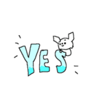 白いチワワダヨ！！（個別スタンプ：8）