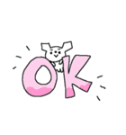白いチワワダヨ！！（個別スタンプ：9）