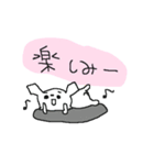 白いチワワダヨ！！（個別スタンプ：18）