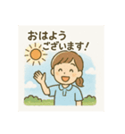 介護のお仕事-現場で使える1（個別スタンプ：16）
