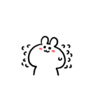 うさぴは今日もげんき（個別スタンプ：17）