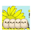 シマエナガ！！！！！（個別スタンプ：3）