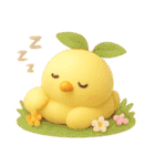春夏秋冬使える日常会話♪ぷにたま動物☆（個別スタンプ：10）