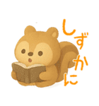 春夏秋冬使える日常会話♪ぷにたま動物☆（個別スタンプ：24）