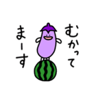 【夏！動く！】おなすびさんの夏（個別スタンプ：13）