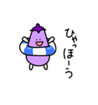 【夏！動く！】おなすびさんの夏（個別スタンプ：22）