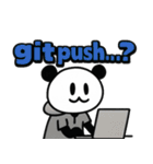 ぱんだぴ 022: プログラマーの日常（個別スタンプ：15）