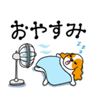キャバリア達の暑い夏2025.7（個別スタンプ：6）