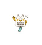 夏アイテムの擬人化（個別スタンプ：12）