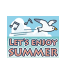 毎年使える夏のご挨拶【北欧風】（個別スタンプ：19）