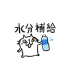 夏と海のCatChips（個別スタンプ：4）