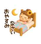 3D*夏*ずっと使える可愛い女子（個別スタンプ：40）