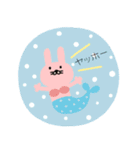 うさぎさんの暑い夏（個別スタンプ：21）