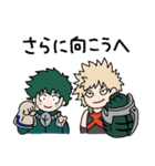 僕のヒーローアカデミア × liluneco（個別スタンプ：1）