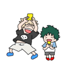 僕のヒーローアカデミア × liluneco（個別スタンプ：3）