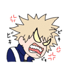 僕のヒーローアカデミア × liluneco（個別スタンプ：34）