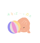 うさぎ 夏（個別スタンプ：4）