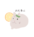 うさぎ 夏（個別スタンプ：27）