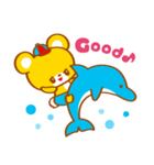 トロピカルビーチ☆おちゃめフレンズ（個別スタンプ：16）