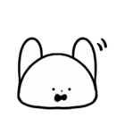 あわわわうさぎ【文字なし】（個別スタンプ：12）