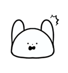 あわわわうさぎ【文字なし】（個別スタンプ：13）