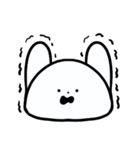 あわわわうさぎ【文字なし】（個別スタンプ：14）