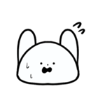 あわわわうさぎ【文字なし】（個別スタンプ：17）