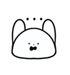 あわわわうさぎ【文字なし】（個別スタンプ：21）