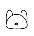あわわわうさぎ【文字なし】（個別スタンプ：24）