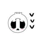 【動く♪】063R まばたきガイコツスタンプ（個別スタンプ：16）