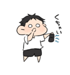 バレー部男の子。（個別スタンプ：2）