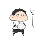 バレー部男の子。（個別スタンプ：12）