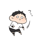 バレー部男の子。（個別スタンプ：16）