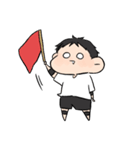 バレー部男の子。（個別スタンプ：18）