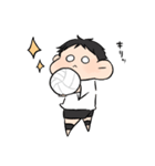 バレー部男の子。（個別スタンプ：26）