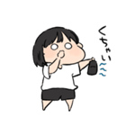バレー部女の子。（個別スタンプ：2）