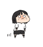 バレー部女の子。（個別スタンプ：11）