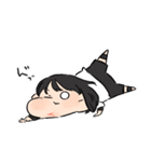 バレー部女の子。（個別スタンプ：14）