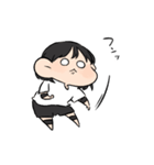 バレー部女の子。（個別スタンプ：16）