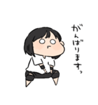 バレー部女の子。（個別スタンプ：24）