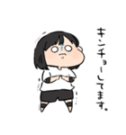 バレー部女の子。（個別スタンプ：28）