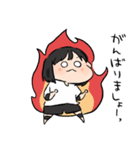 バレー部女の子。（個別スタンプ：37）