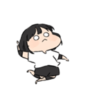 バレー部女の子。（個別スタンプ：40）