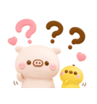 カラフルデカ文字♡ぽこちゃん（個別スタンプ：33）