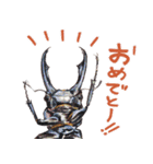 絵本『じゅえきくん』昆虫スタンプ！（個別スタンプ：5）